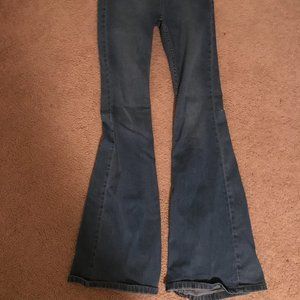 Free People Bell Bottom Jeans Size 27
